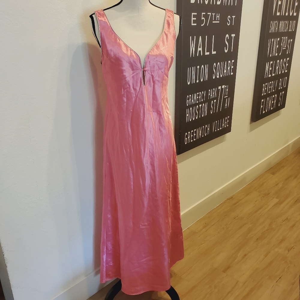 Vtg. Fernando Sanchez long gown lingerie pajama